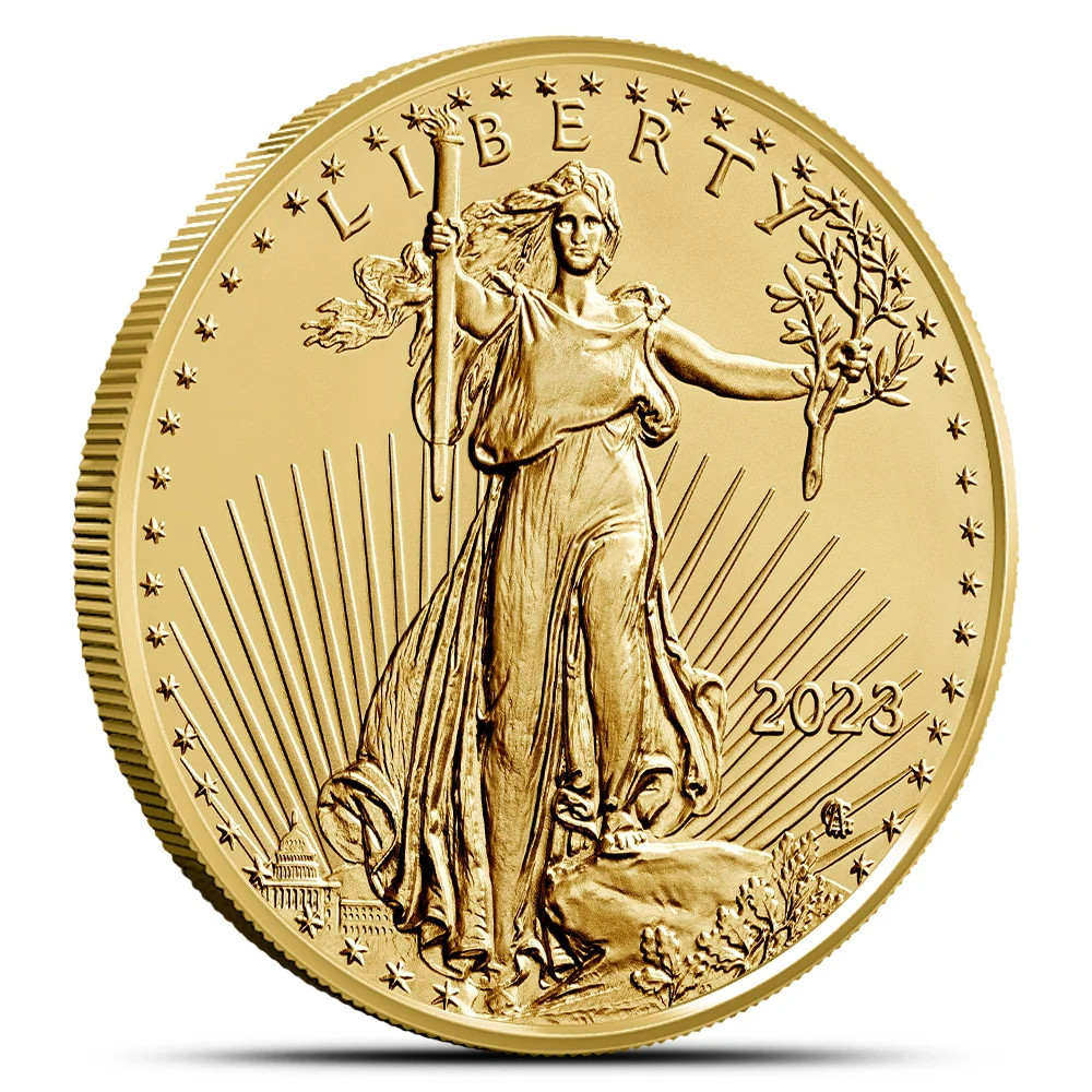 1 oz American Gold Eagle Tube (20 Coins, BU) - Image 2